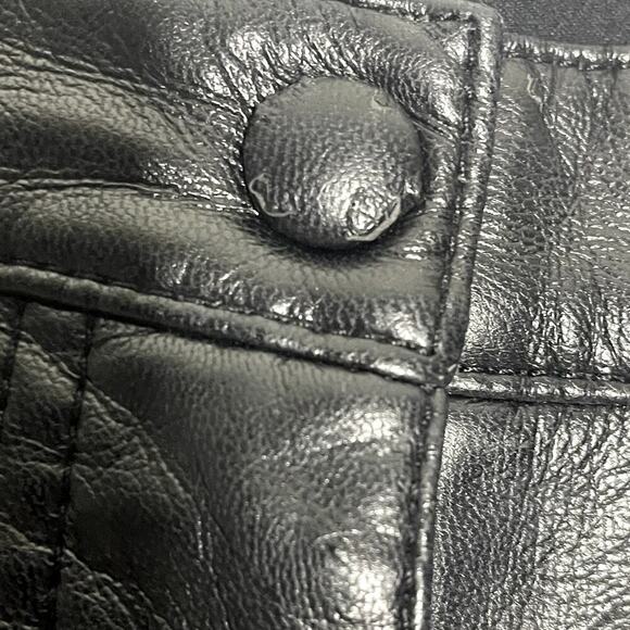 ARITZIA‎ WILFRED CABARET VEGAN LEATHER BLACK PANT SIZE 6 - Picture 9 of 14